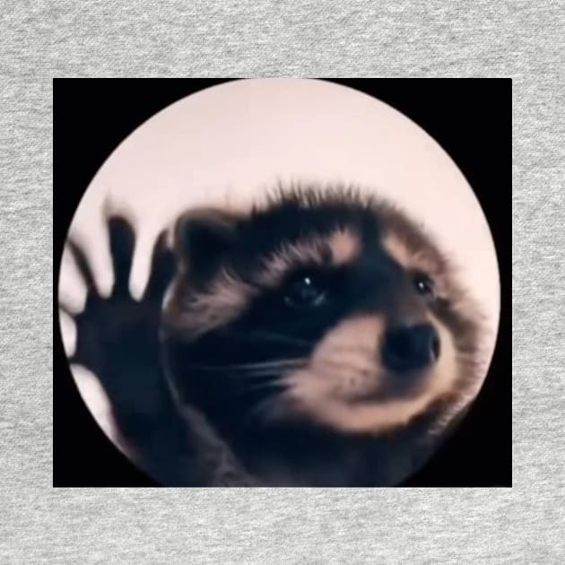 Dancing Racoon Meme Design by GoldenHoopMarket